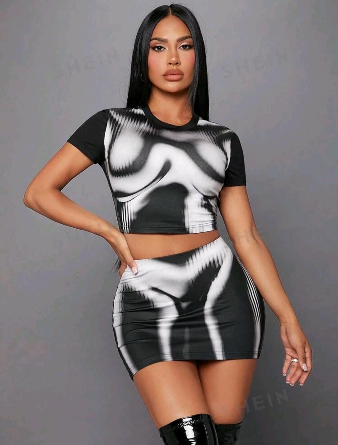 CONJUNTO DE CROP TOP